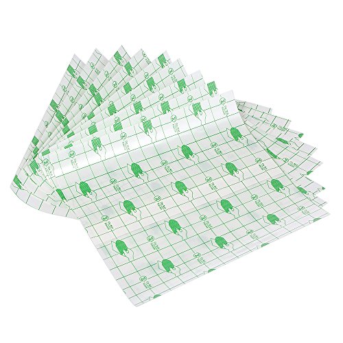 Anself 10pcs Reparación del Tatuaje Pegatinas Protectora Película del Tatuaje Respirable después...