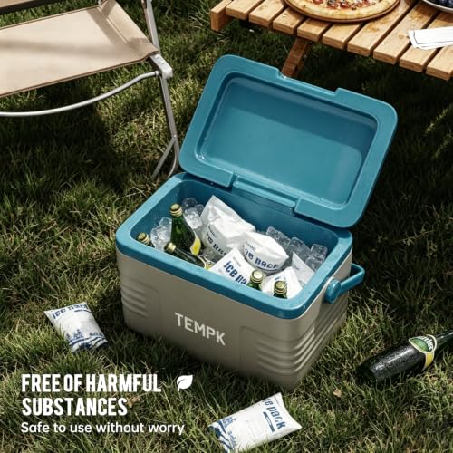 Image of Dry Ice Packs for Shipping Non-Stick for Food TUV and SGS Tests Double-Sided Absorption Long Lasting Shipping Cold Packs for Coolers Lunch Bags Freezer