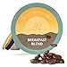 Specialty Grade Coffee For Keurig K-Cup Brewers: 72-Count Light Roast Breakfast Blend. 1.0 and 2.0 Compatible. Premium Quality, Eco-Friendly 100% Arabica Single-Serve Coffee by Greater Goods