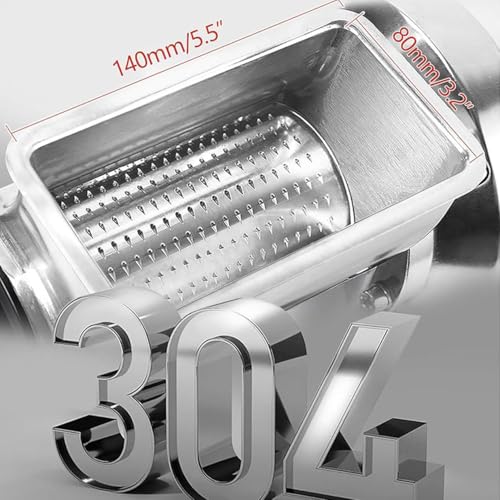 Rallador eléctrico comercial para queso y pan miniatura 4