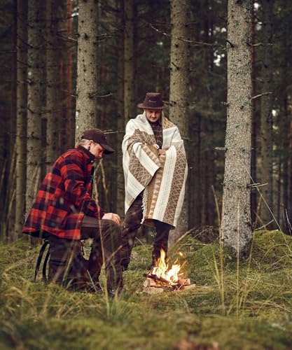 Pinewood Herren Caribou Hunt Hose - Jagdhose Herren - mit 4-Wege-Stretch und praktischen Taschen für viel Stauraum für Jagdzubehör - verstellbare Passform für jeden Jäger