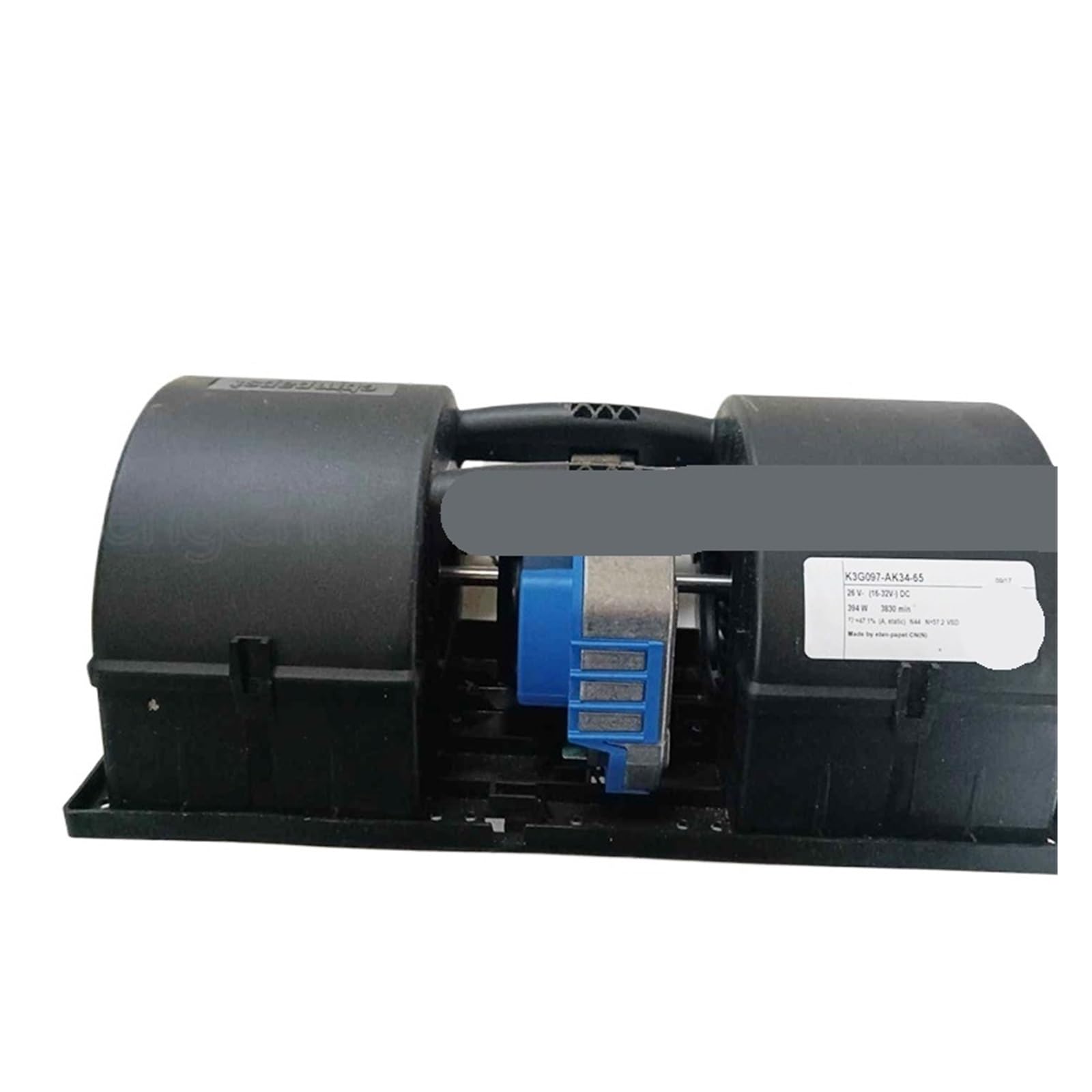 Ventilateur K3G097-AK34-65 à fort débit d'air 15,2 A