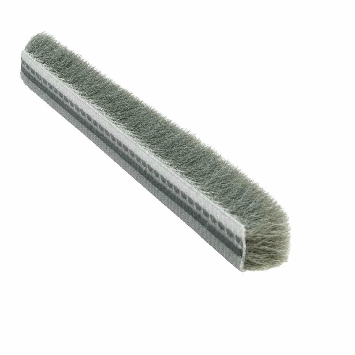 10M Slide-in Door Window Weather Stripping Soundproof Brush Strip Card Slot Pile Weatherstrip for Door Frame Sash Sealer-Gray-6X6-10M