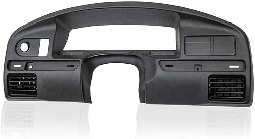 Miniatura 8 de PIT66 Cubierta de bisel para panel de salpicadero, compatible con Ford F150 F250 F350 1992-1997 cubierta de tablero