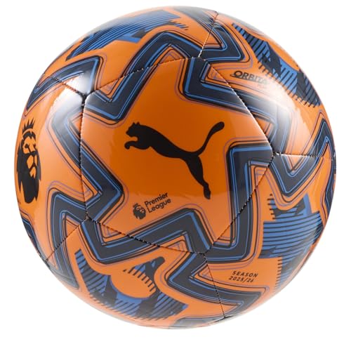 Ballon Puma Orbita Play Premier League 25/26 orange robuste et performant