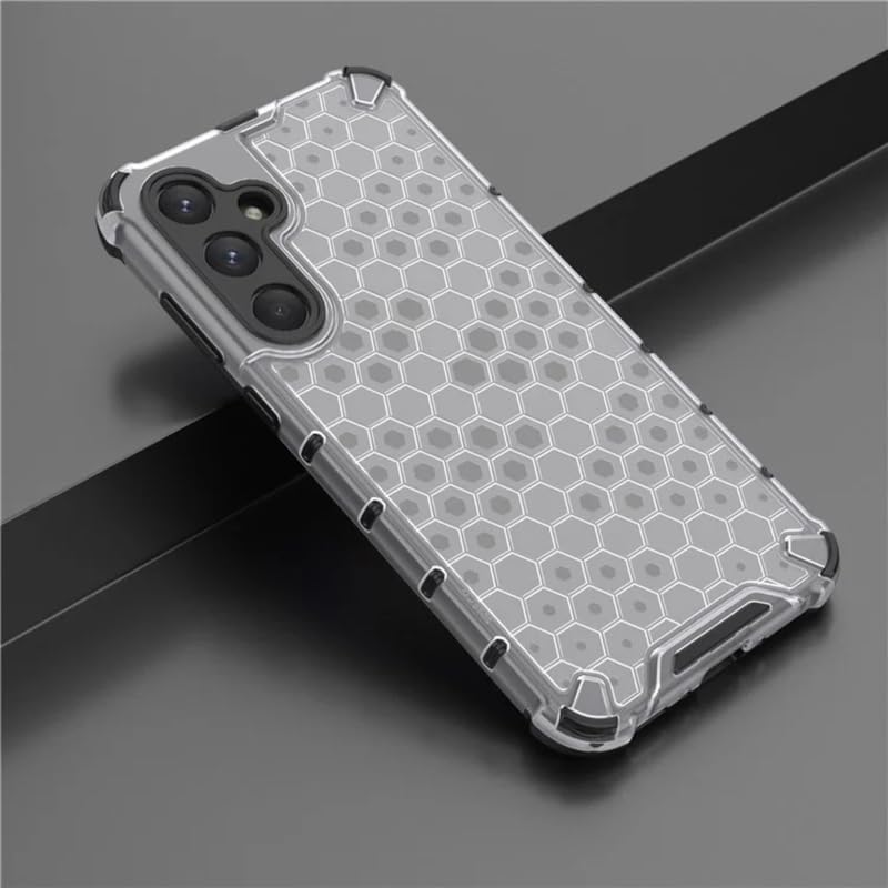 Image of Hard PC Back Case Cover for Samsung Galaxy A55 5G Anti Slip Ultra Thin Shockproof Reinforced Corners (Polycarbonate|Transparent)