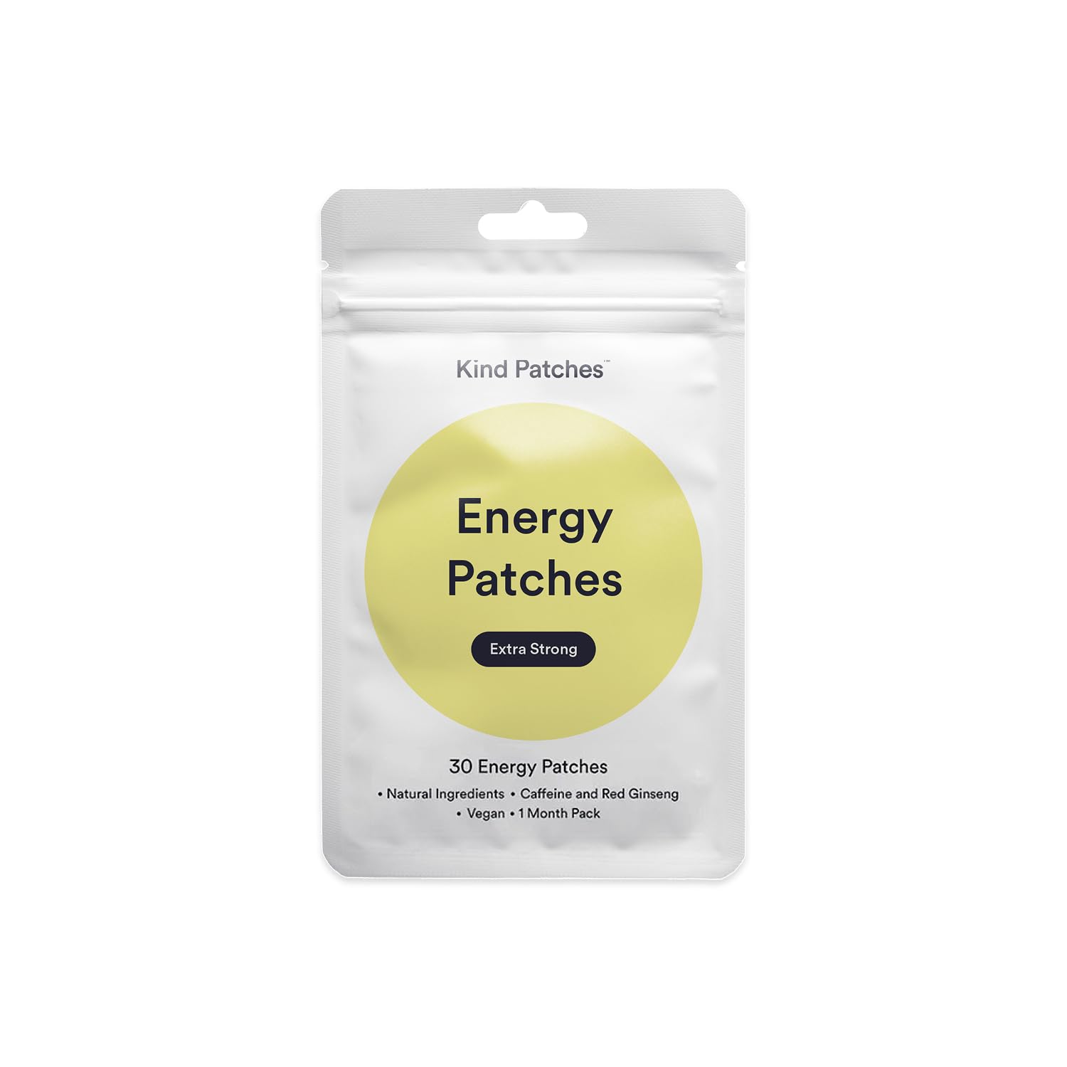 Kind Patches Energy Patches - Extra Strong | Energy Boost Support