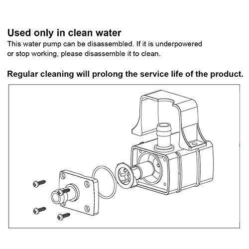 2 Pack Dc 12V Mini Submersible Water Pump 63 Gallon For Aquarium Fish Tank Hydroponic Fountains #TOP2