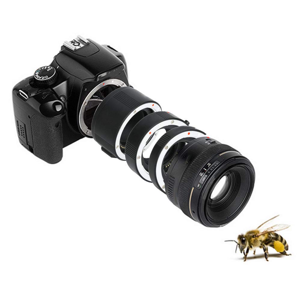 Zestaw obiektywów makro z automatycznym ustawianiem ostrości 13 + 20 + 36 mm do aparatu z obiektywem Ef EF S