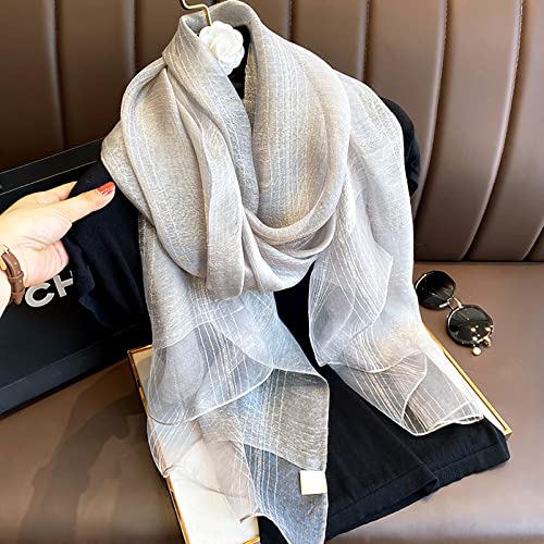 amokk Long Scarves for Women Lightweight Large Neck Scarf Elegant Wraps3
