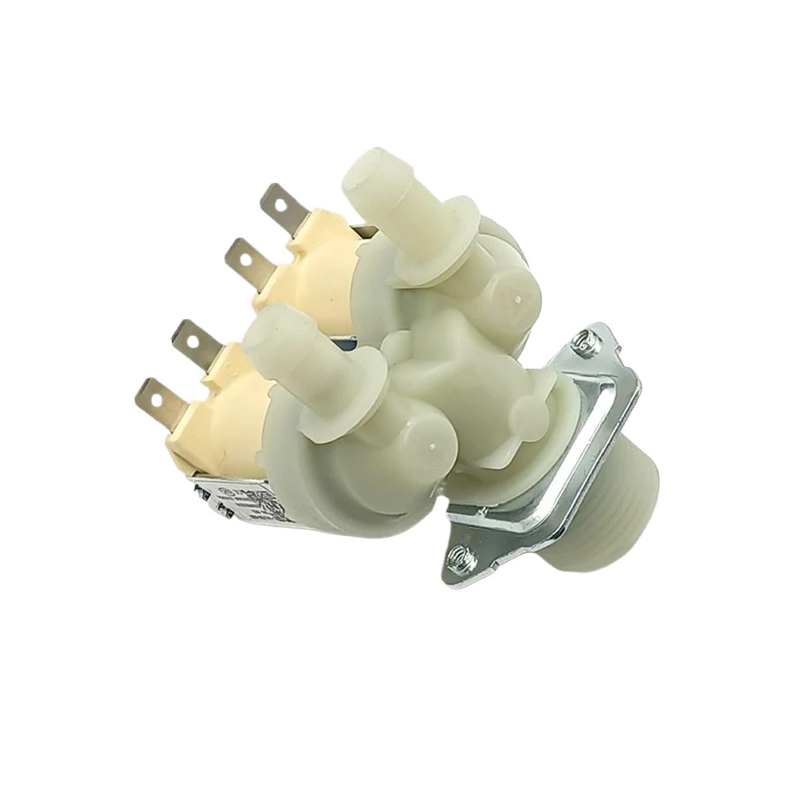 Valvola di Ingresso Acqua a 2/3 Teste, Compatibile con Midea, | Rondella Tamburo FPE 005G FPS 270B 5220FR2075B 5220FR1251E(5220FR2075B)