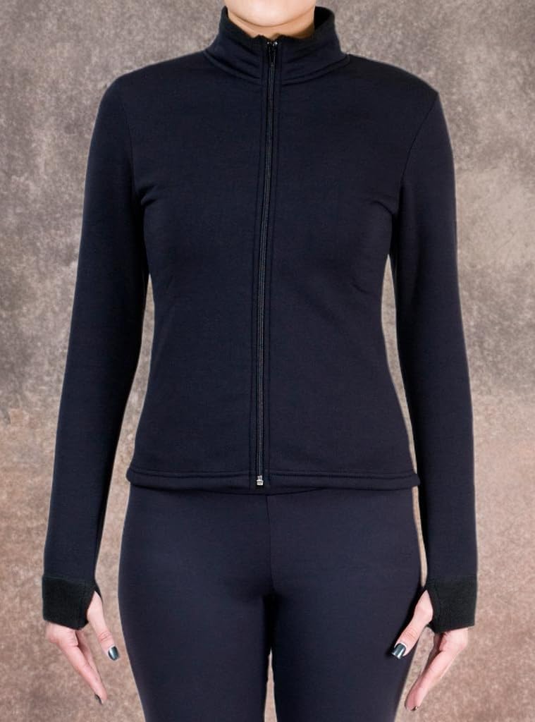 NY2 SPORTSWEAR Figure Skating Polartec Polar Fleece Jacket with Spangles JS100 - Child Sizes