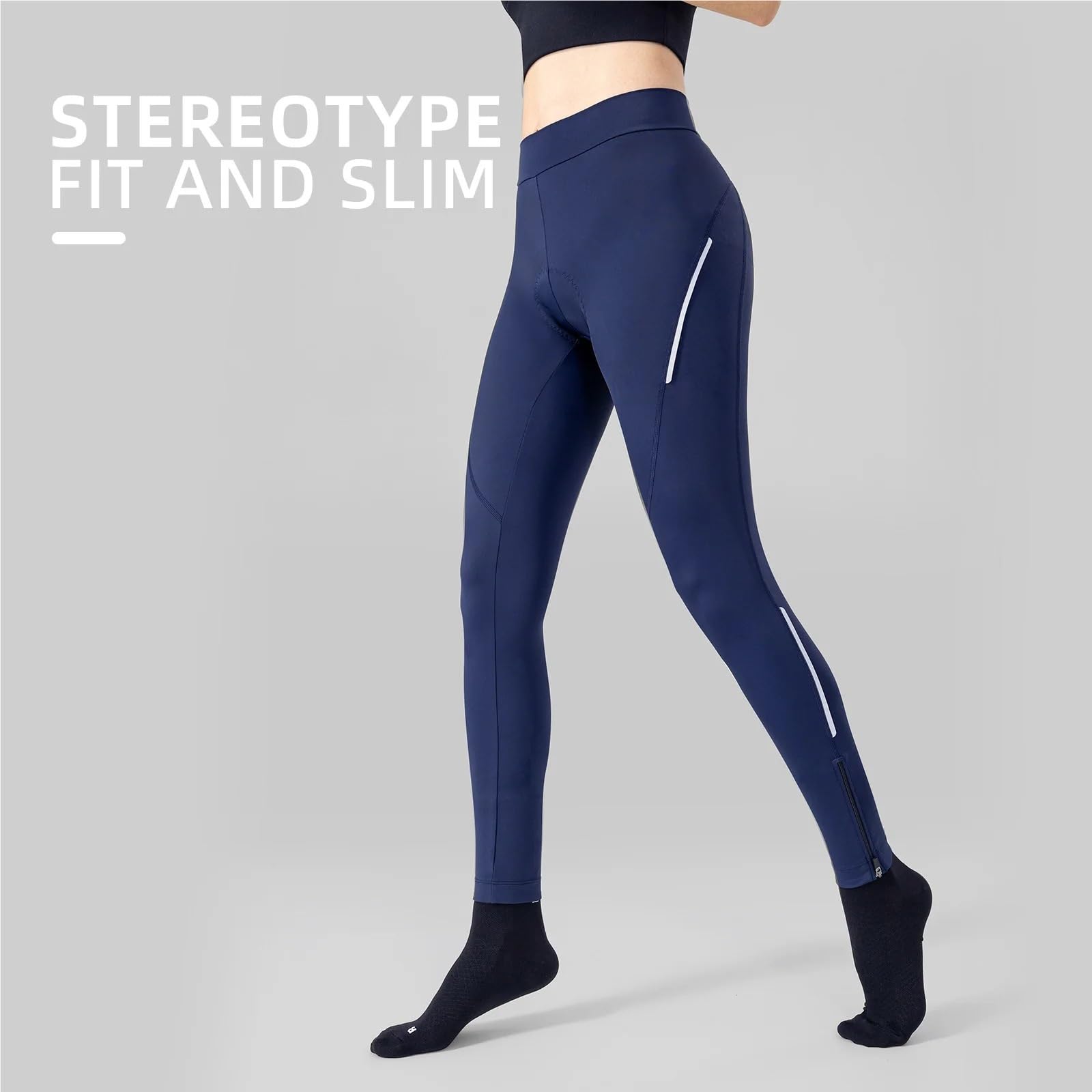 Pantalon De Cyclisme Pantalons de Cyclisme Femmes Pantalons de Cyclisme été équitation VTT Pantalon Route vélo rembourré Respirant vélo Pantalons Longs pour Cyclisme(Red,S)