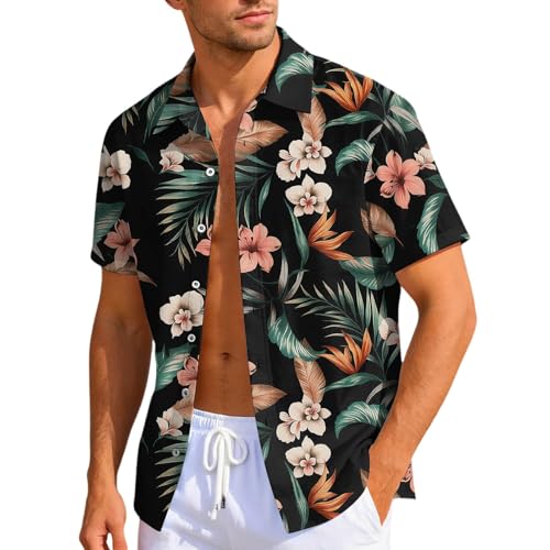 Chemisette manche courte rose homme anti-transpiration col à revers chic