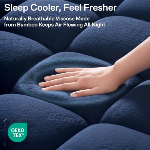 Image of Niagara Sleep Solution Twin XL Ultra Soft Mattress Topper-Back Pain Relief
