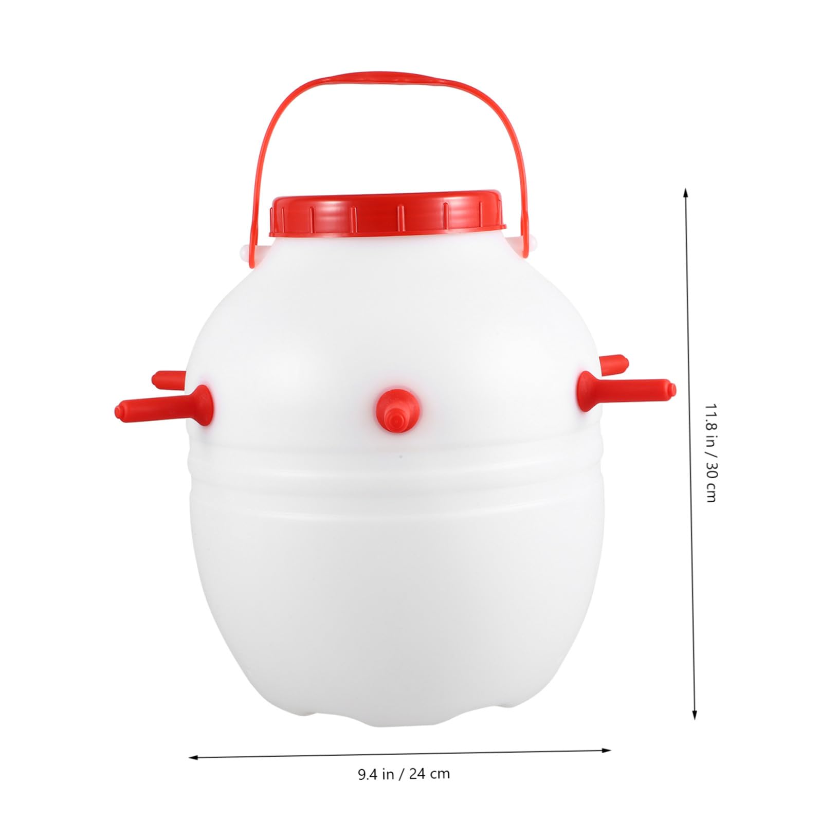 Biberón de Silicona para Corderos y Terneros Botella de Alimentación Gruesa y Resistente Capacidad con Tetinas para Ovejas Cerdos y Perros Material