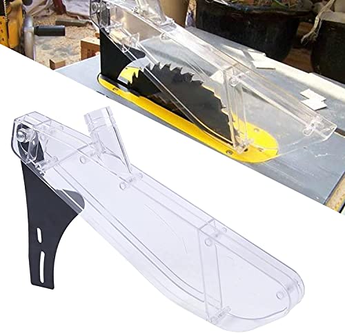 Stand Table Saw Protective Cover-Table Saw Protective Covers-Table Saw Dust Cover-Table Saw Blade Guard-Anti Dust Case Clear Plastic Guard For 6-12 Inch Saw (R-Shaped Universal 6-10In) #TOP4