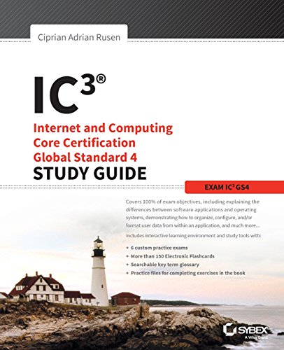 Sybex - IC3: Internet and Computing Core Certification Global Standard 4 Study Guide - -85%