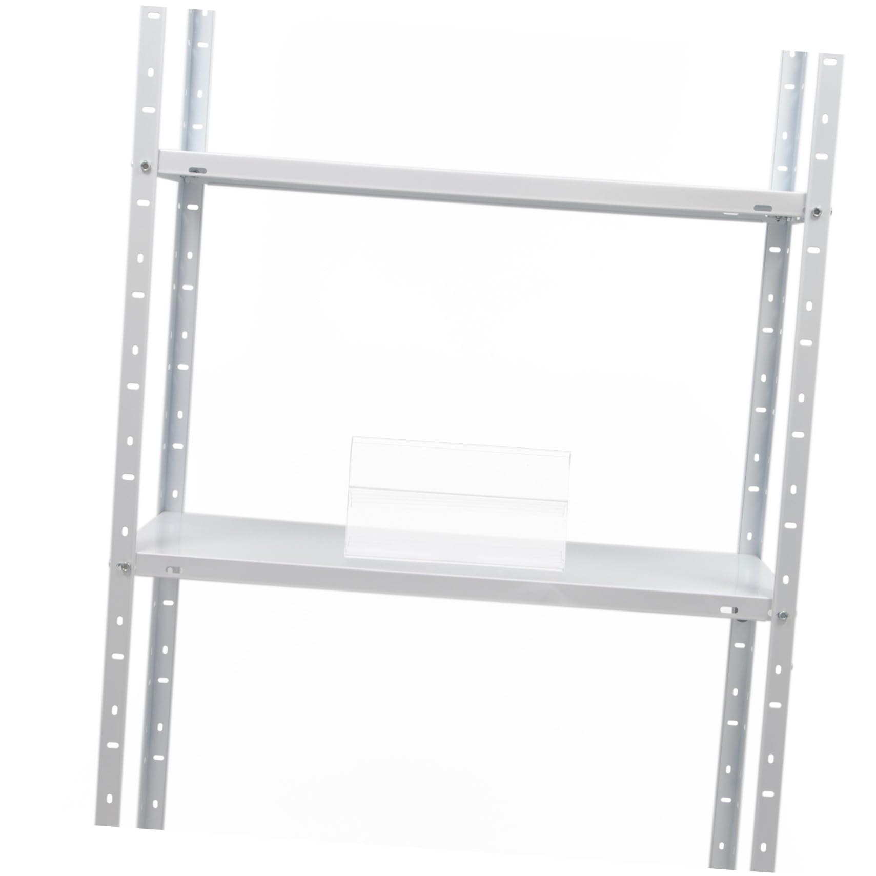 Porte-étiquettes en Pvc Transparent Pince Adaptable, Lot de 100 Pièces pour Affichage Clair et Gestion D’information en Supermarché