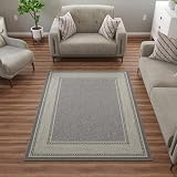Ottomanson Border Light Gray