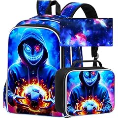 Boys Backpack - Uv Priting Soccer