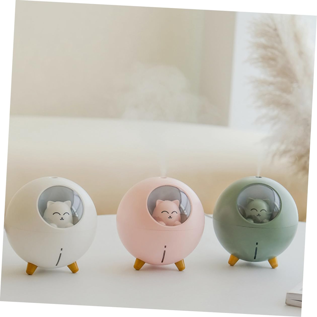 Mini Humidificador USB Portátil Humidificador de Aire Silencioso para Hogar y Oficina Práctico y Compacto para Uso Diario
