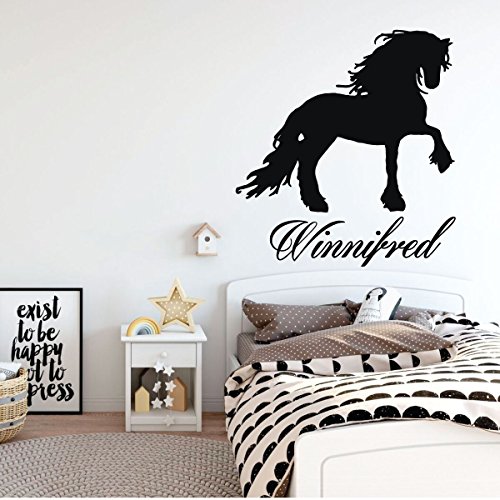 Vinilo decorativo personalizado de caballo miniatura 5
