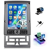 Android 15, 6G+128G 8 Core GOHHDL Autoradio pour Peugeot 407 2004 2011 avec Wireless Carplay Android Auto, 9.7 Pouces Poste Radio Voiture 2Din avec GPS Navi WiFi Bluetooth FM/RDS SWC Caméra&MIC