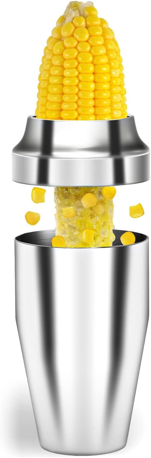 Pampered Chef Corn Kernel Cutter Corn Peeler Thresher