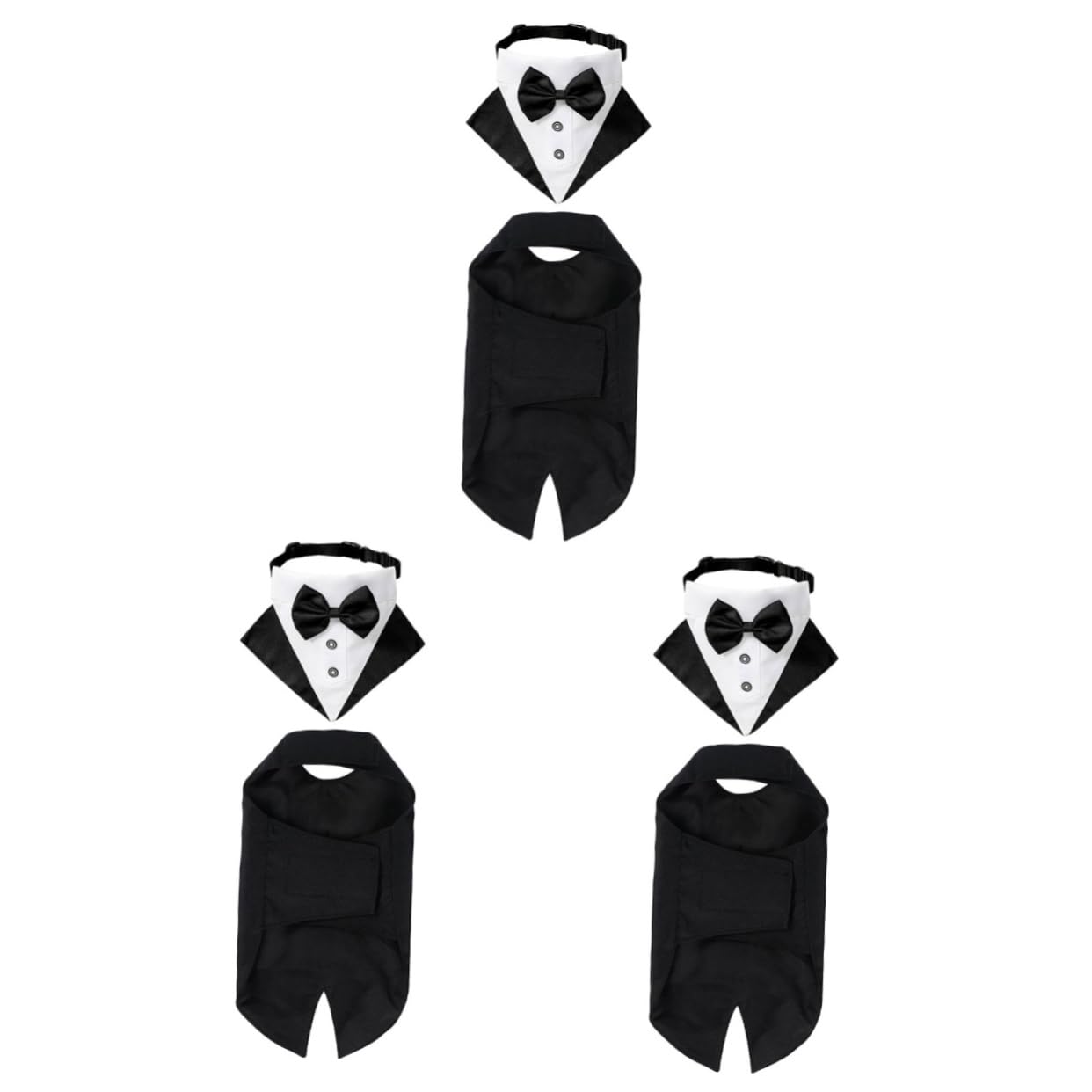 FOMIYES 3sätze Hundesuit Und Bandana Für Hochzeiten Eleganter Hund Mit Verstellbarem Bandana Für Kleine Und Mittelgroße Hunde Für Besondere Anlässe