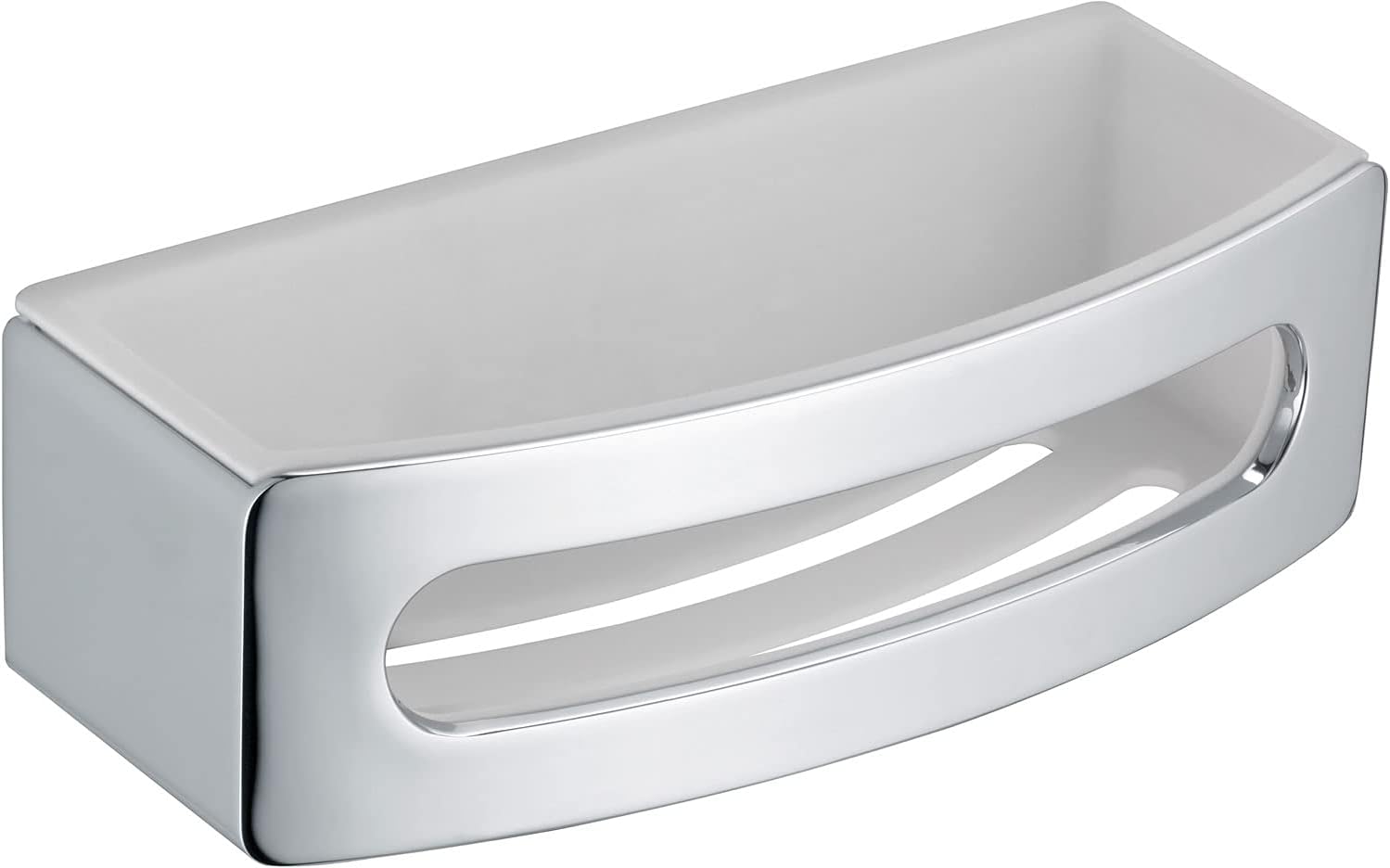 Keuco Elegance New 11658010000 Sponge Wire Basket Chrome and White