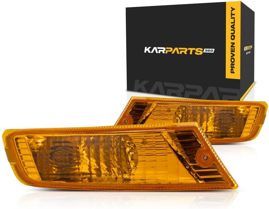 CarLights360: For 2005 2006 2007 Jeep Liberty Turn Signal/Parking Light Assembly Driver and Passenger Side Pair DOT Certified | CH2520143 CH2521143