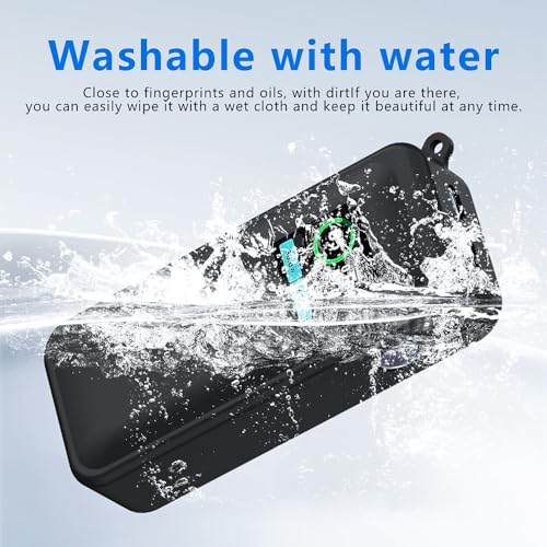 Tedubax Soft Silicone Case for Anker Prime Power Bank 12000mAh 2-Port Portable Charger with 130W Output (Case Only)-Black - Thumbnail 6