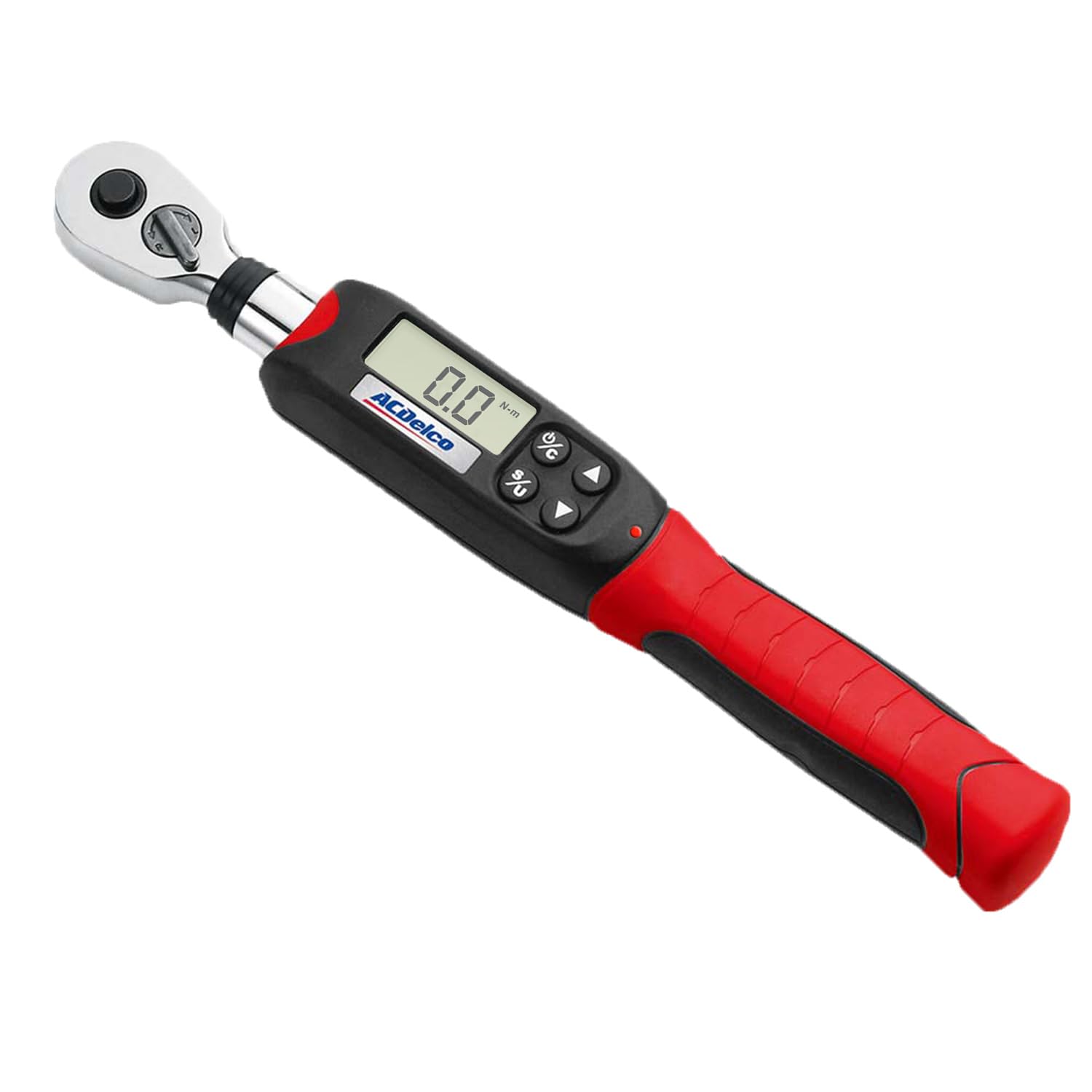 ACDelco ARM601-3 Llave dinamométrica digital de 3/8" (5-50 Nm) con alarma y notificación flash LED - Normas ISO 6789 con certificado de calibración