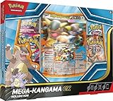 Pokémon-Sammelkartenspiel: Kollektion Mega-Kangama-ex (1 holografische Promokarte, 1 überdimensionale Wackelbildkarte & 4 Boosterpacks)