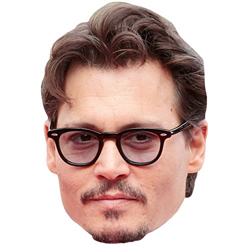 Preisvergleich Produktbild Celebrity Cutouts Johnny Depp Maske aus Karton
