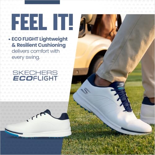 Image of Skechers Men's Tempo Waterproof Golf Shoes