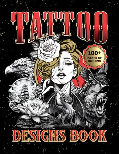 Tattoo Design Book: An Abundance Of Modern Body Art Designs And Ideas For A New Generation Of Ink Enthusiasts (English Edition)