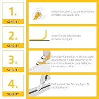 Sika – Dichtstoff – Sikaflex-291i Schwarz – ideal für den Marinebereich – hochelastisch und überlackierbar – geruchsarm – 300 ml – Ansicht 4