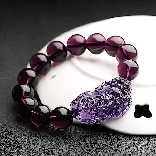 Jade 10 mm bracelet sans fermoir extensible en agate jaune femme - 3