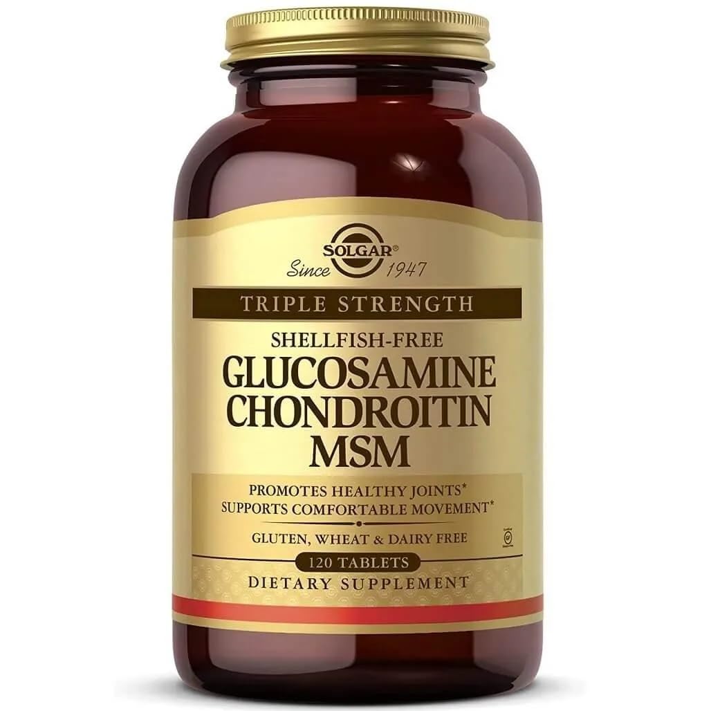 Triple Strength Glucosamine Chondroitin MSM Shellfish-Free Tablets