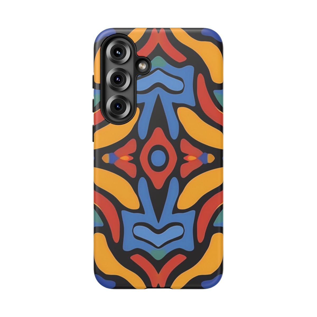 Coque rigide mate Samsung S25 Plus jaune finition premium