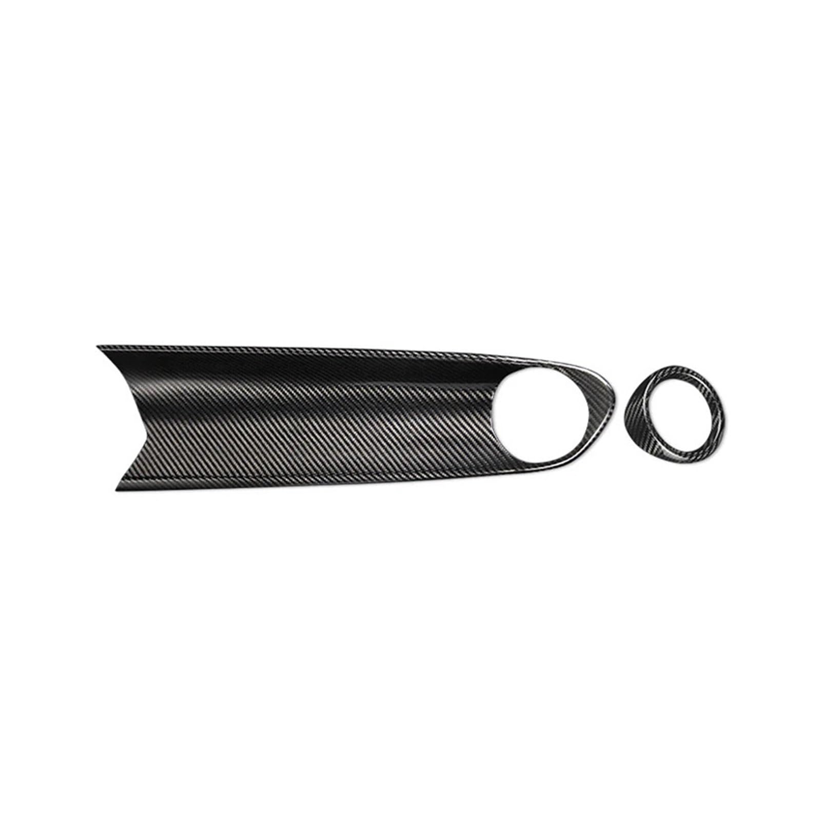 VNHLOTVJL Real Carbon Fiber Car Dashboards Panel Air Vent Cover Decorative Sticker Compatible for Camaro 2016-2020 Modification Accessories