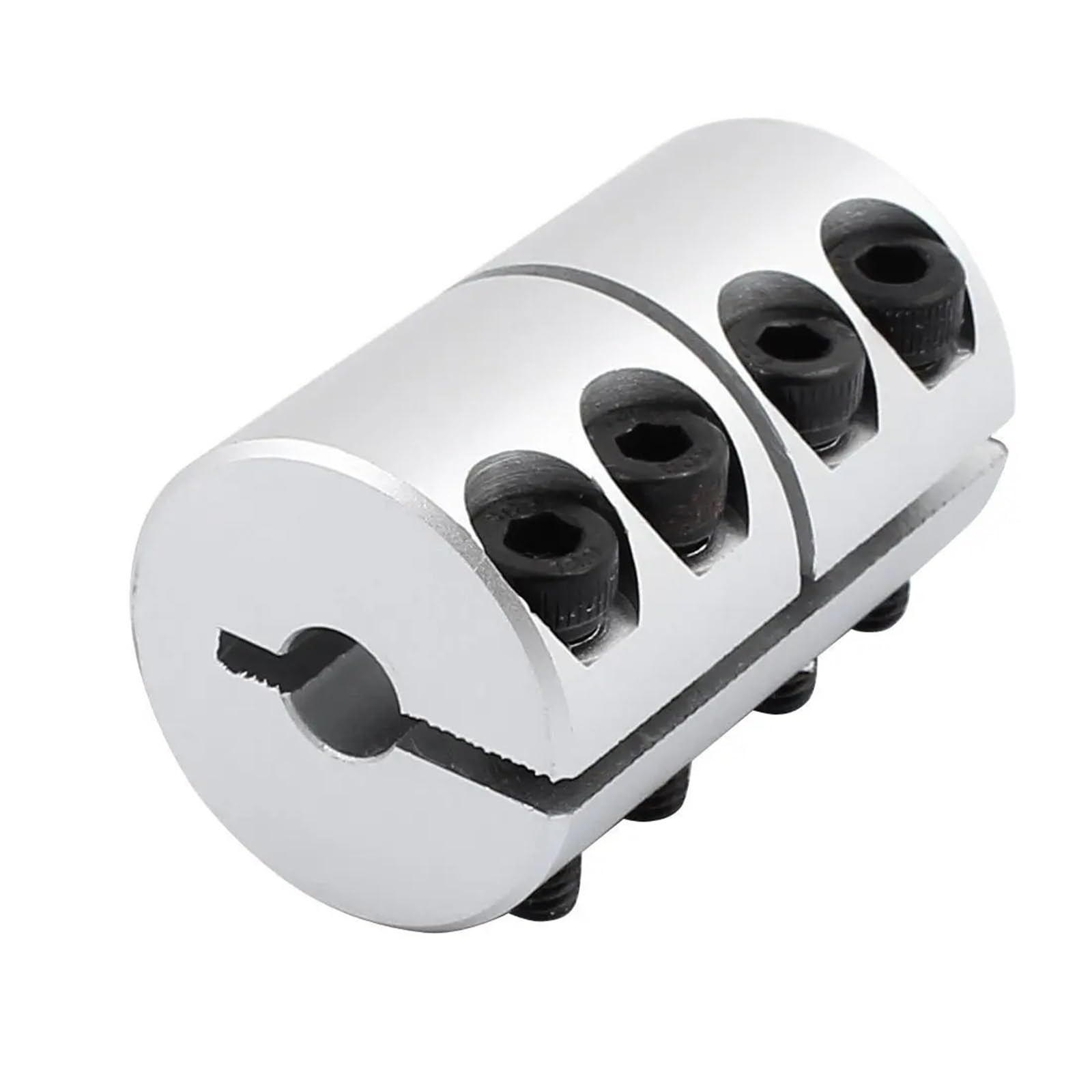 Acoplamiento rígido de sujeción de aluminio D25L40 de 5 x 6 mm y 10 x 12 mm (1 unidad)(8mm to 10mm)
