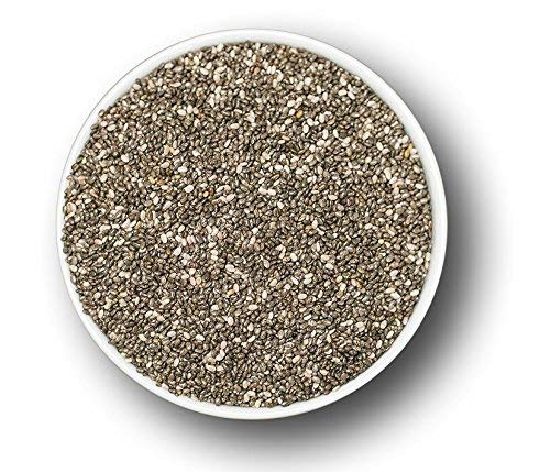 1001 Frucht Premium Chia Samen 1kg I Salvia Hispanica | In Deutschland geprüfte Qualität | Proteine, Omega 3 und Ballaststoffe