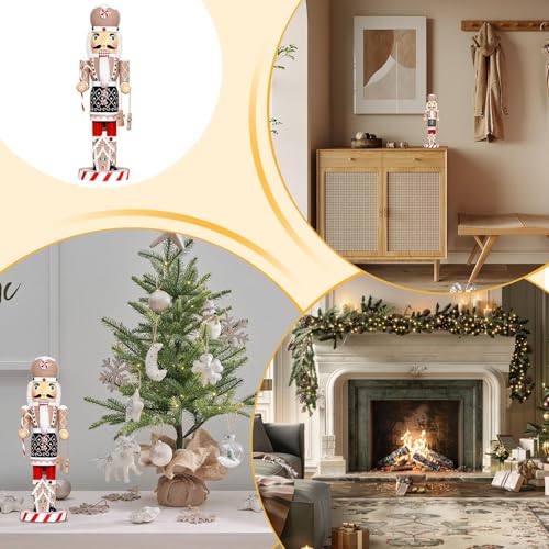 Casse-Noisette Noël bois 35cm la solution pour sublimer une table vide - 5
