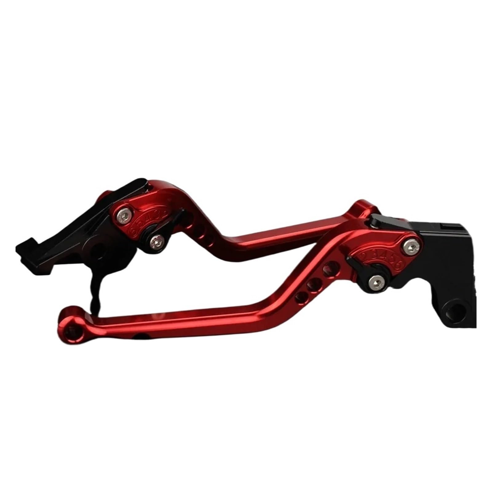 Bskwaq 177Mm Red Motorcycle Brake Clutch Levers For Vespa Sportique Px For Lml Pk Et3 Primavera Rally For V90 T5 Cnc Adjustable Motorcycle Drum Brakes Right Left Levers