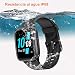 YAMAY Smartwatch con Oxímetro de Pulso Esfigmomanómetro y Pulsómetro Reloj Inteligente Impermeable...