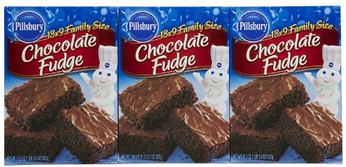 Pillsbury Family Size Chocolate Fudge Brownie Mix 19.5 oz