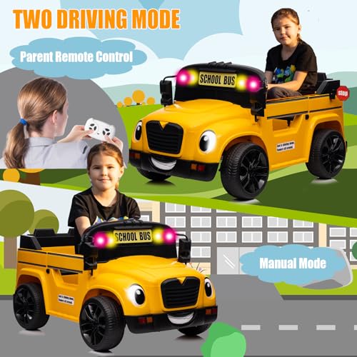 Luibas 24V 4×4 Kids Ride On Electric Vehicles School Bus Kids Ride On Toy Car With Powerful Motors thumb #3